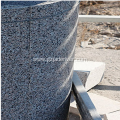 Natural Granite Building Shaped Stone Cylinder